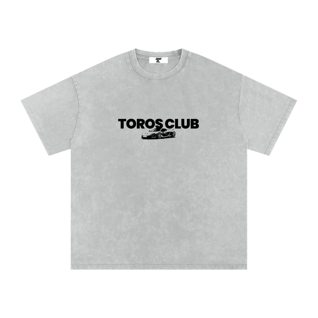 Acid Wash Toros Club "Velocity" T-Shirt
